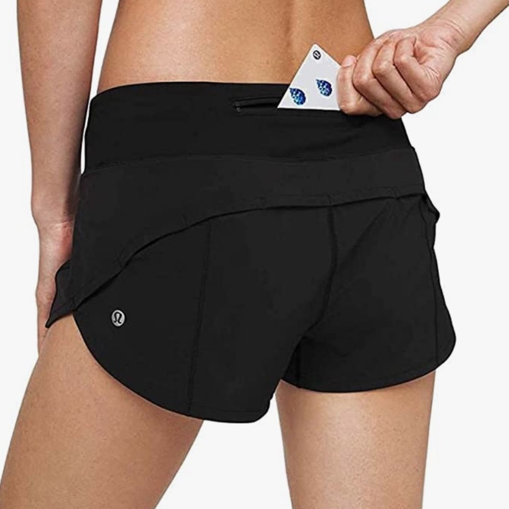 Lululemon Speed Up Low Rise Lined Shorts
